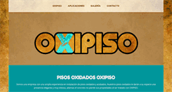 Desktop Screenshot of oxipiso.com